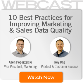 
10 Best Practices for Improving Marketing & Sales Data Quality