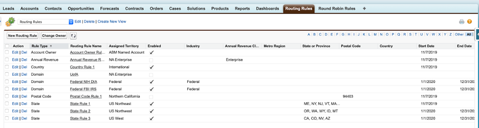 Hybrid App Example: Using Salesforce Custom Object to Manage Routing Rules