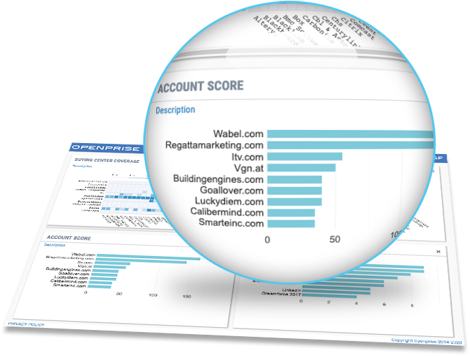 sophisticated lead and account scoring models