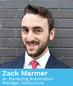Zack Marmer, Sr. Marketing Automation Manager