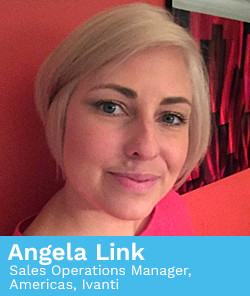 Angela Link, Sales Operations Manager, Americas