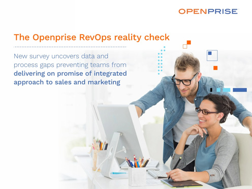 marketers-lack-confidence Openprise RevOps reality check
