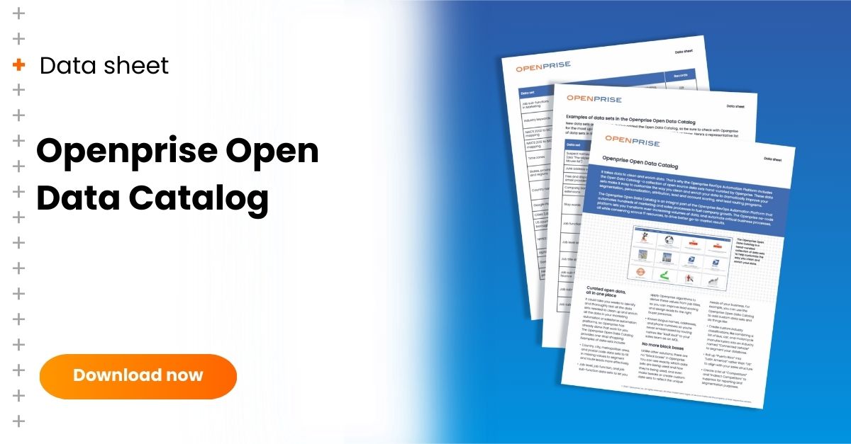 Openprise Open Data Catalog