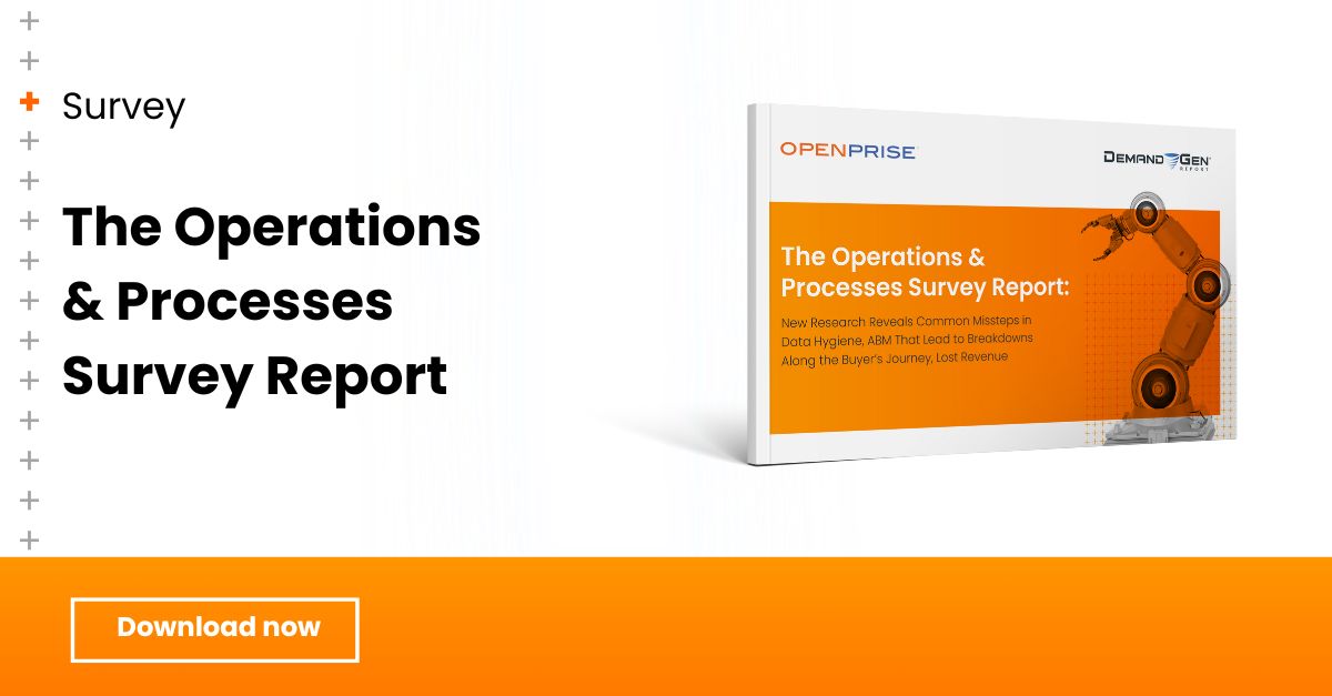 The Operations & Processes Survey Report