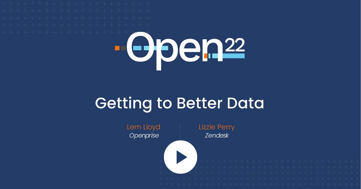 Getting to BETTER Data - Building your data enrichment strategy
