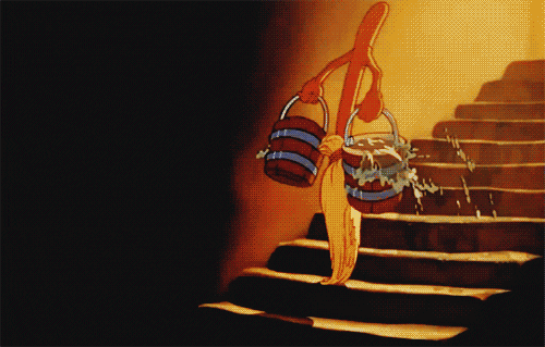 Image of mop and broom doing tasks from fantasia.